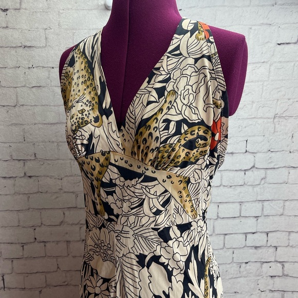 Vintage Queens Way to fashion size 34 halter maxi dress - Picture 3 of 9